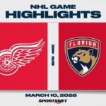 NHL Highlights | Red Wings vs. Panthers - March 10, 2026