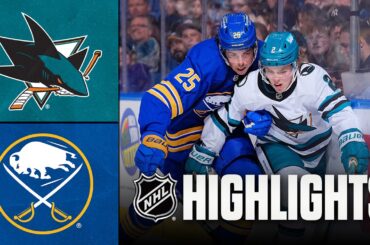 Sharks vs. Sabres | NHL Highlights | March 10, 2026