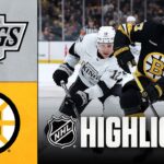 Kings vs. Bruins | NHL Highlights | March 10, 2026