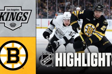 Kings vs. Bruins | NHL Highlights | March 10, 2026