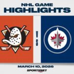 NHL Highlights | Ducks vs. Jets - March 10, 2026