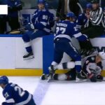 Cole Sillinger Doesn't Like Hit From Ryan McDonagh