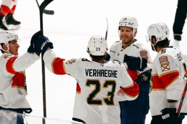 Panthers STEAL game vs. Wings with TWO late goals!!