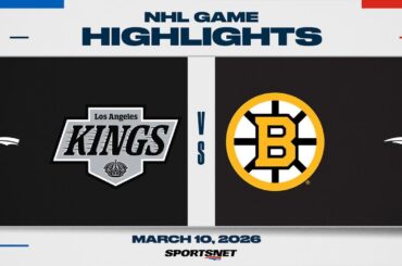 NHL Highlights | Kings vs. Bruins - March 10, 2026