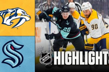 Predators vs. Kraken | NHL Highlights | March 10, 2026