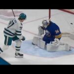 Sharks' Macklin Celebrini Wires Home Backhand Goal For 90th Point Of Season