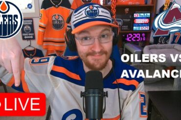 Edmonton Oilers vs Colorado Avalanche LIVE | FAN REACTION & COMMENTARY