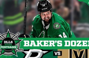 Lucky 13! Stars Beat Golden Knights 2-1 To Extend Point Streak To 13 Games | DLLS STARS POSTGAME