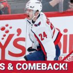 NOT TONIGHT: Washington Capitals’ Connor McMichael DELIVERS in Epic Victory, Comeback STUNS Flames