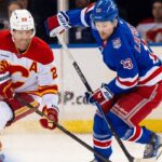 Rangers' Alexis Lafreniere Records Second Career Hat Trick vs. Flames