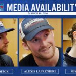 NYR vs CGY: Jonathan Quick, Alexis Lafrenière & Mika Zibanejad Postgame Media Avail. | Mar 10, 2026