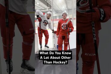 What Do You Know A Lot About, Other Than Hockey?