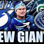 CANUCKS ACQUIRE A BRAND NEW GIANT: 6'9" MONSTER FROM THE TAMPA BAY LIGHTNING