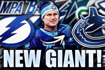 CANUCKS ACQUIRE A BRAND NEW GIANT: 6'9" MONSTER FROM THE TAMPA BAY LIGHTNING