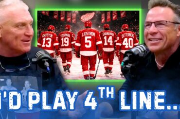 The Red Wings Were A WAGON When Brett Hull And Ray Whitney Played With These LEGENDS....