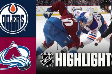 Oilers vs. Avalanche | NHL Highlights | March 10, 2026