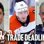 Flyers Talk Live: NHL Trade Deadline Live with Ashlyn Sullivan and Al Morganti | Friday 3pm