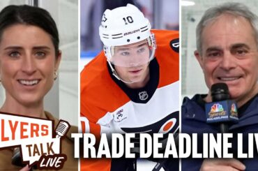 Flyers Talk Live: NHL Trade Deadline Live with Ashlyn Sullivan and Al Morganti | Friday 3pm