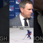 Mike Sullivan on Brennan Othmann #NYR #nyrangers #newyorkrangers #shorts