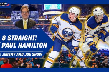 Sabres TROUNCE Sharks 6-3 for 8th Straight w/ Paul Hamilton | The Jeremy and Joe Show