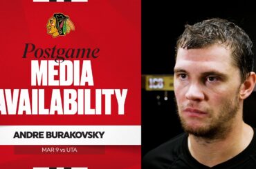 "He's been amazing to me all year." | Andre Burakovsky Postgame 3.9.26