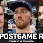 Nazem Kadri & Avs CALL OUT Refs After WILD Nathan MacKinnon Ejection in Avs 4-3 LOSS vs Oilers