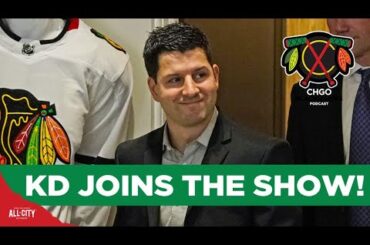 EXCLUSIVE: Chicago Blackhawks GM Kyle Davidson Joins the Show! | CHGO Blackhawks