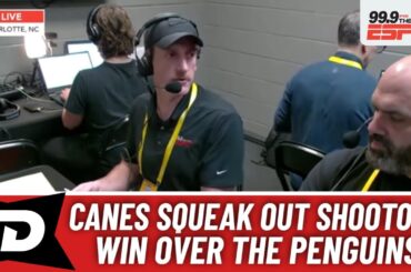 Carolina Hurricanes avoid disaster in shootout win over Penguins