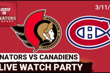LIVE: Ottawa Senators vs Montreal Canadiens - NHL Watch Party - March 11, 2026