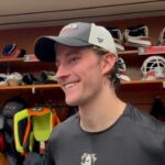 Lukáš Dostál | Ducks Morning Skate Media | Oct. 30, 2025