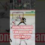 Joona Koppanen Välkommen till Luleå Hockey
