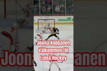 Joona Koppanen Välkommen till Luleå Hockey