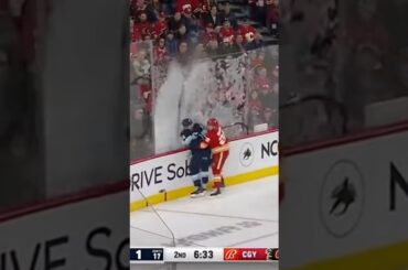 POV: This NHL Hit Destroyed the Boards + FAN RUNS ONTO THE ICE 🤯💥