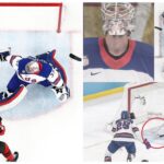 Connor Hellebuyck spectacular saves ever witnessed stopping 41 Saves in USA vs Canada Ice Hockey