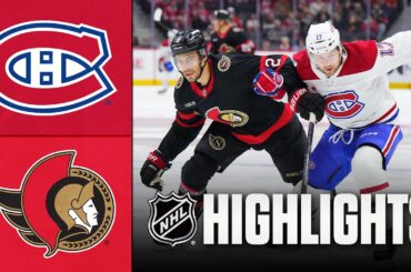 Canadiens vs. Senators | NHL Highlights | March 11, 2026