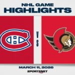 NHL Highlights | Canadiens vs. Senators - March 11, 2026