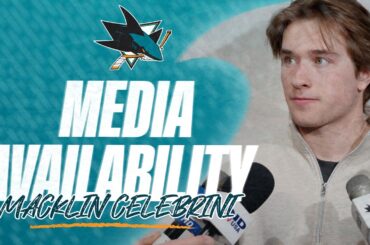 Media Availability (3/11): Celebrini