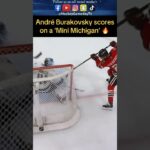 Chicago #Blackhawks Burakovsky scores with ‘Mini Michigan’ #NHL #hockey #fyp #foryou