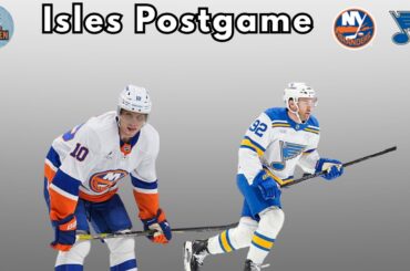 New York Islanders vs St.Louis Blues Postgame