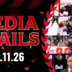 Drake Batherson, Tim Stützle, Linus Ullmark, Travis Green Postgame Media vs MTL