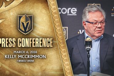 Kelly McCrimmon Press Conference | March 6, 2026