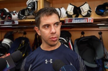 Evan Rodrigues Has Big First Period, Florida Panthers Roll Toronto Maple Leafs in Return to Play