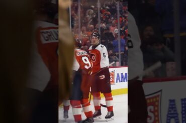 Trevor Zegras scores off the feed from Owen Tippett! 🔥 #shorts