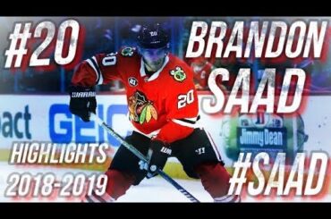 CHICAGO BLACKHAWKS #20 BRANDON SAAD HIGHLIGHTS 18-19 [HD]