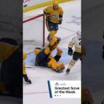 Saros snares Lindholm's point-blank chance for Greatest Save🤯