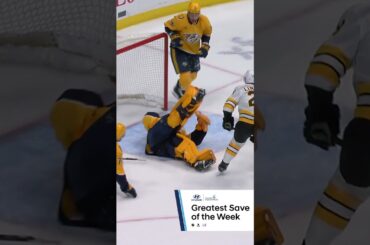Saros snares Lindholm's point-blank chance for Greatest Save🤯