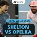 All-American Ben Shelton Vs Reilly Opelka Battle 👀 | Indian Wells 2026 Highlights