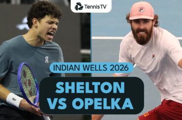 All-American Ben Shelton Vs Reilly Opelka Battle 👀 | Indian Wells 2026 Highlights