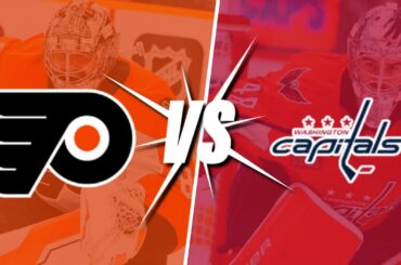 Philadelphia Flyers VS. Washington Capitals | LIVE Reactions | Play-By-Play | Watch Party