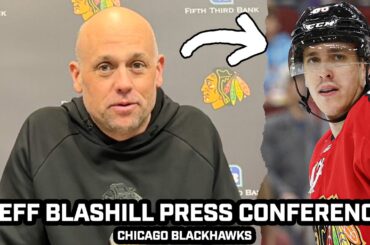 JEFF BLASHILL CONFERENCE: Teuvo Teravainen Set to RETURN to Chicago After Competing for Bronze